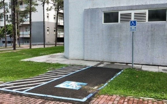 Accessible parking space 1