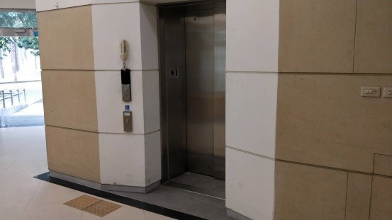 Elevator facilities in the third engineering building